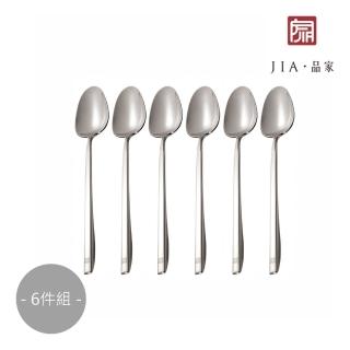 【JIA 品家】書法系列 - 不鏽鋼餐匙(六入組)