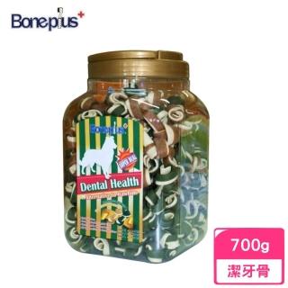 【Bone Plus】綜合雙色潔牙骨結 700g（小桶裝）