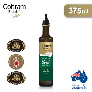 【澳洲Cobram Estate】特級初榨橄欖油-醇厚風味Robust 375ml(頂級冷壓初榨橄欖油)