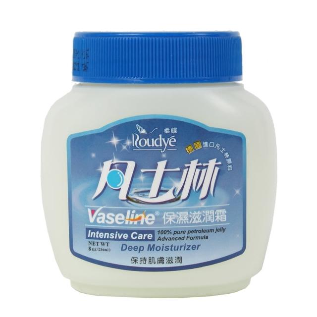 【ROUDYE 柔蝶】凡士林滋潤霜236ml X2瓶(保濕/玫瑰/薰衣草/蘆薈)
