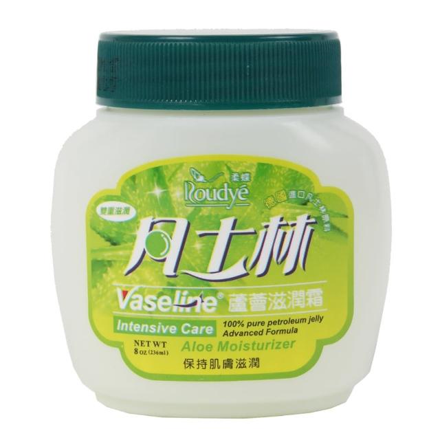 【ROUDYE 柔蝶】凡士林滋潤霜236ml X2瓶(保濕/玫瑰/薰衣草/蘆薈)