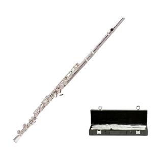 【Sebrew 希伯萊】入門長笛 S-212 曲列16閉孔E鍵 C調(贈手提硬盒 DVD教學 專用手套 全配)