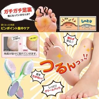 【Kiret】4合1去角質刷搓腳板 2入-多色隨機(去角質 磨腳石 搓腳板修腳)