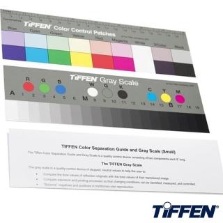 【美國TIFFEN天芬】專業色階校色卡+標準灰卡Q-13(2張入校色版適商業攝影 標準色階 標準灰階)