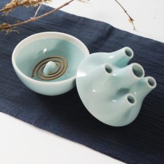 【TALES 神話言】國寶雅翫-雲青香承 青瓷(文創 禮品 禮物 收藏)