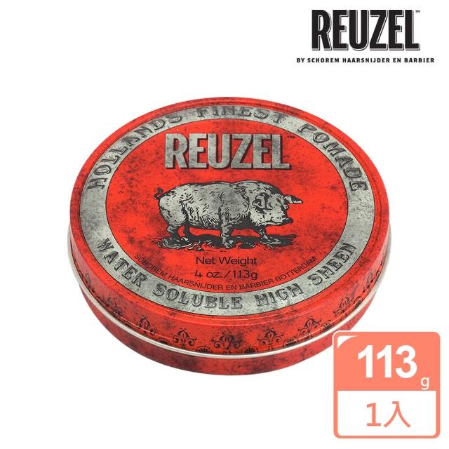 【REUZEL】Red Pomade 紅豬中強水性髮油(113g)