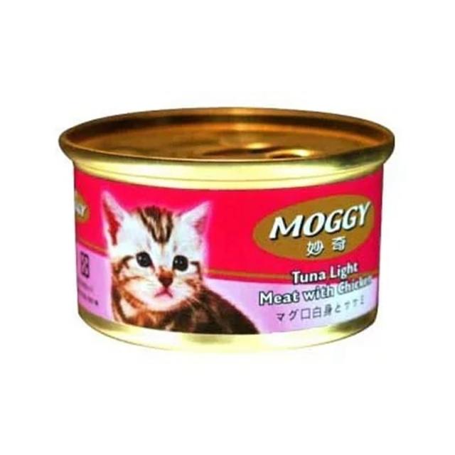 【MOGGY 妙奇】鮪魚貓罐 85g*24罐組(副食 全齡貓)