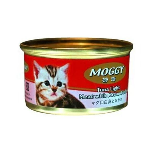 【MOGGY 妙奇】鮪魚貓罐 85g*24罐組(副食 全齡貓)