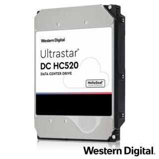 【WD 威騰】Ultrastar DC HC520 12TB 3.5吋 企業級硬碟(HUH721212ALE604)