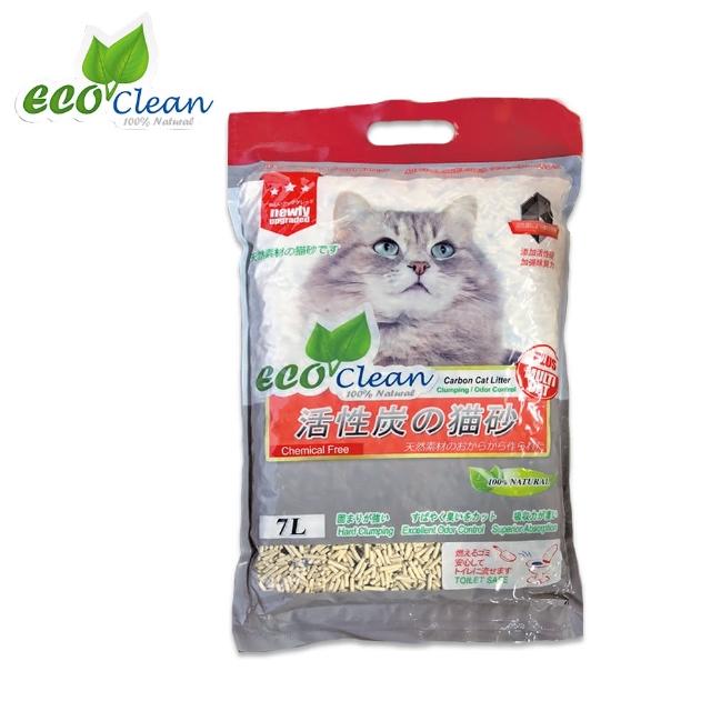 【ECO 艾可】豆腐貓砂7L/6入組-原味/綠茶/玉米/活性炭(環保貓砂)