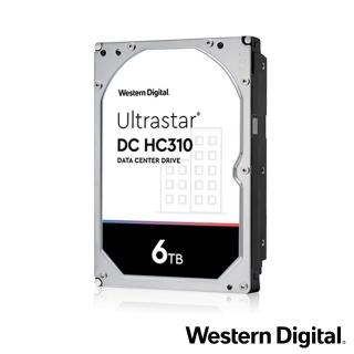 【WD 威騰】Ultrastar DC HC310 6TB 3.5吋 企業級硬碟(HUS726T6TALE6L4)