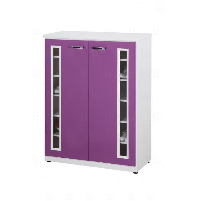 【艾蜜莉的家】2.7尺壓克力塑鋼鞋櫃