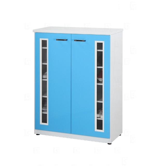 【艾蜜莉的家】2.7尺壓克力塑鋼鞋櫃