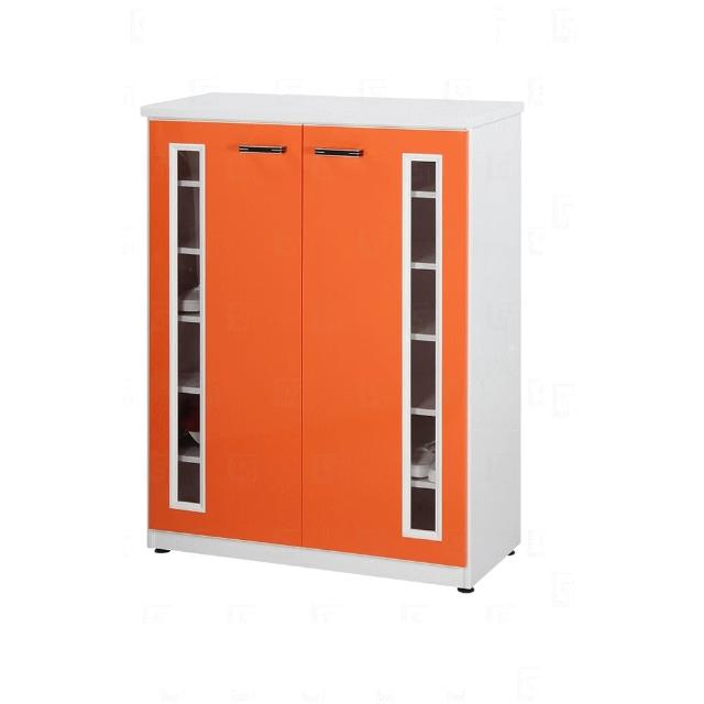 【艾蜜莉的家】2.7尺壓克力塑鋼鞋櫃