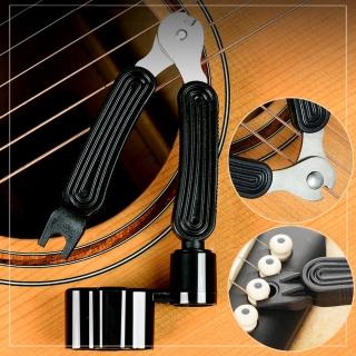 【美佳音樂】吉他專用 三合一多功能 拔弦釘器+剪弦器+捲弦器(換弦必備工具)