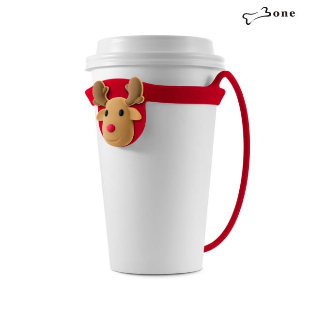 【Bone 蹦克】環保杯綁 Cup Tie (飲料提袋/環保矽膠/飲料袋/手提/杯袋)