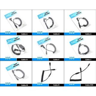 【JJC】攝影槍把HR用相機連接線Cable系列