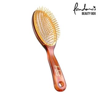 【Pandora’s Beauty Box 潘朵拉的美妝盒】經典黃金梳-大(按摩梳/氣墊梳/梳子/髮梳)