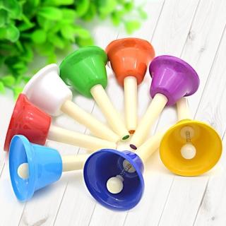 【美佳音樂】奧福打擊樂器/兒童樂器 8音 旋律鐘/律音鐘-手搖式(音感鐘/手鐘/手搖鈴)
