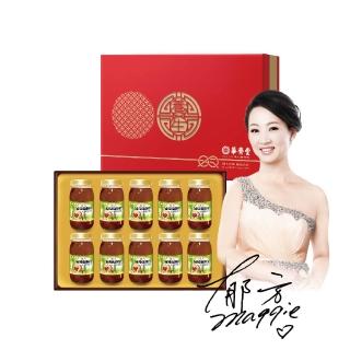 【華齊堂】成人葡萄糖胺飲+龜鹿四珍禮盒1盒(60ml/10入/盒)