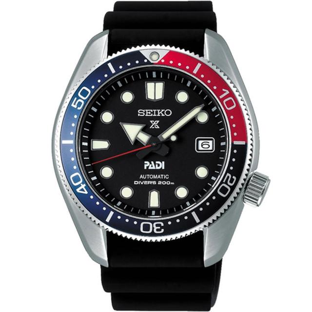 【SEIKO 精工】Prospex PADI 200米潛水機械聯名款-藍44mm(6R15-04J0D/SPB087J1)