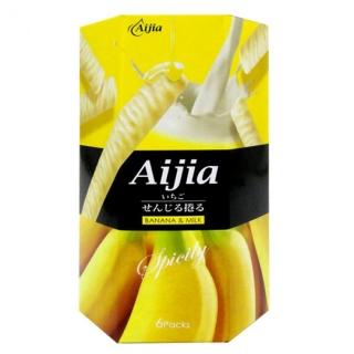 【愛加】日式煎捲-香蕉牛奶巧克力口味(84g)
