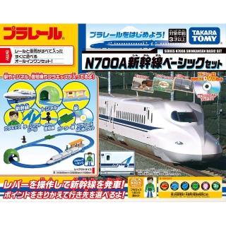 【TAKARA TOMY】N700系新幹線入門組附DVD(PLARAIL鐵道王國)