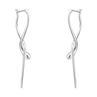 【Georg Jensen 喬治傑生】Georg Jensen 喬治傑生 - MERCY 純銀優雅耳環(10015150)