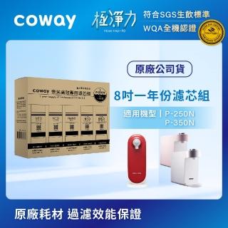 【Coway】奈米高效專用濾芯組一年份(適用P250N、P350N淨水器)
