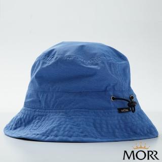 【MORR】晴雨兩用收納帽(花紗藍)