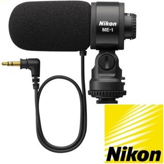 【Nikon 尼康】麥克風降噪單指向電容式麥克風ME-1(單一指向性 立體音)