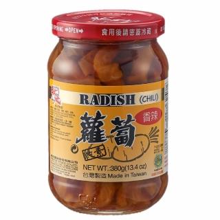 【狀元醬油】狀元香辣蘿蔔380g