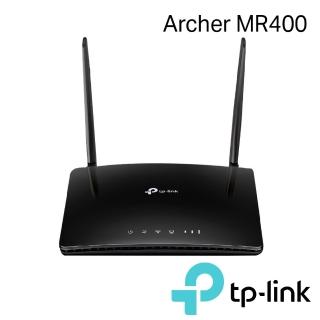 【TP-Link】Archer MR400 AC1200無線雙頻4G LTE SIM卡網路家用WIFI路由器(路由器 分享器)