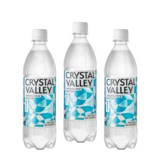6609184 OL 【金車】CrystalValley礦沛氣泡水585mlx3箱(共72入)