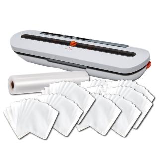 【豪割達人】家用旗艦款真空抽取包裝機_超值划算A組合(保鮮/小型真空/密封/封口)