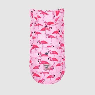 【CANADA POOCH】PICK ME PONCHO-繽紛悠遊輕量印花雨衣-10號(寵物雨衣)