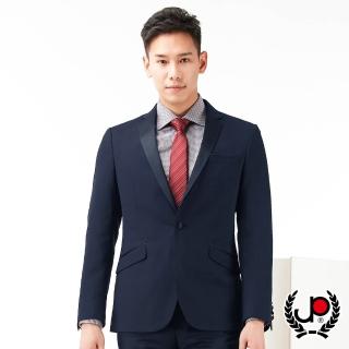 【JYI PIN 極品名店】極品西服時尚紳士簡約俐落仿毛西裝外套_黑(AS752-3H)