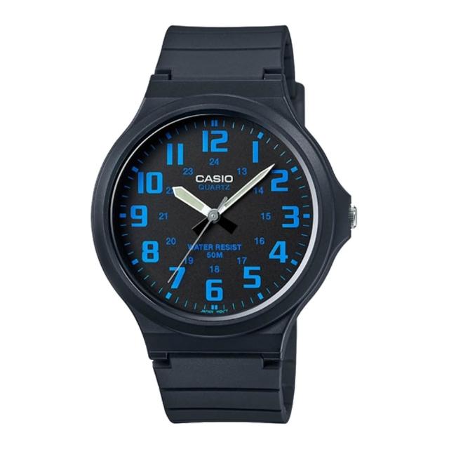 【CASIO 卡西歐】經典日系簡約指針錶-9款任選（MW-240)