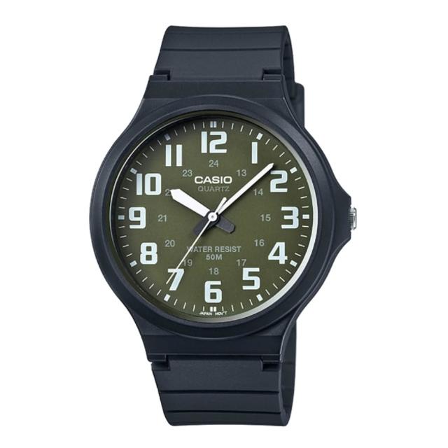 【CASIO 卡西歐】經典日系簡約指針錶-9款任選（MW-240)