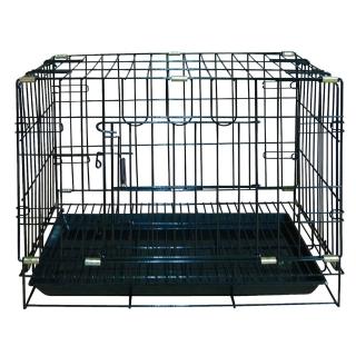 【高級靜電烤漆摺疊籠1.5尺】折合式犬貓籠(台灣製)