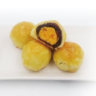 【格麥蛋糕】超人氣菠蘿蛋黃酥手提禮盒/10入*2盒(下午茶點/辦公室團購/人氣美食/點心/手工餅乾)_年菜 年節 