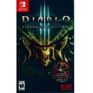 【Nintendo 任天堂】NS Switch 暗黑破壞神 3：永恆之戰版 DIABLO III ETERNAL COLLECTION(中英日文美版)