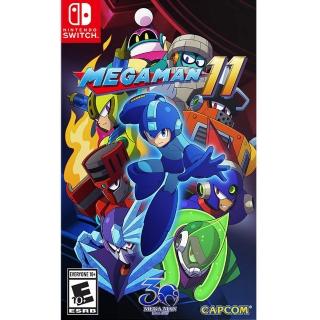 【Nintendo 任天堂】NS Switch 洛克人 11：命運的齒輪！！ 中英日文美版(Mega Man 11)