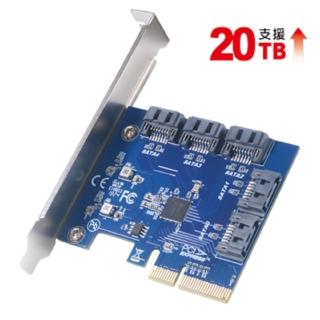 【伽利略】PCI-E 3.0 4X SATA III 5埠 擴充卡(PEMSP01)