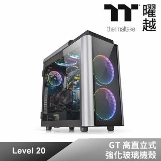 【Thermaltake 曜越】Level 20 GT 高直立式強化玻璃機殼(CA-1K9-00F1WN-00)
