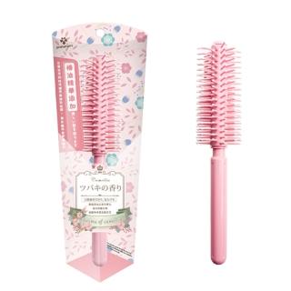 山茶花香氛圓捲梳