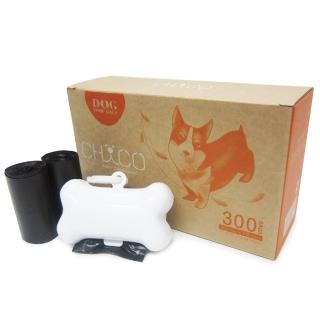 【CHACO】環保撿便袋(300張可分解狗狗便便袋黑色)