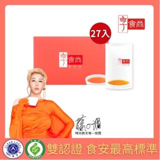 【享食尚】常溫滴雞精27入獨家禮盒組(45ml/入TVBS時尚教主藍心湄推薦)