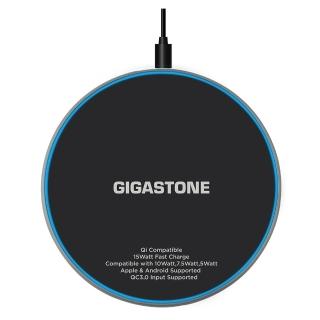 【Gigastone 立達國際】GA-9700B 15W急速無線充電盤(支援iPhone17/16/15/14/13/AirPods耳機/Qi快充)