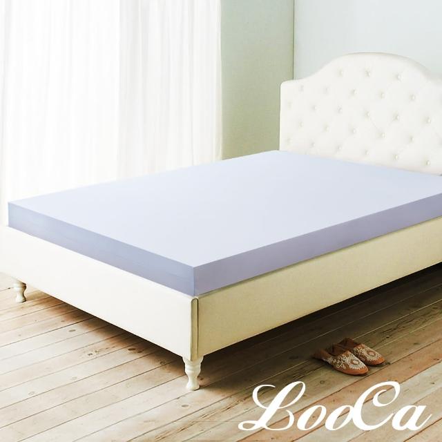 【LooCa】吸濕排汗12cm記憶床墊-加大6尺(送枕+被★獨家下殺)